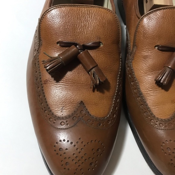 Bally Parawet Two-tone Brown Leather Loafer 12D - Picture 2 of 9